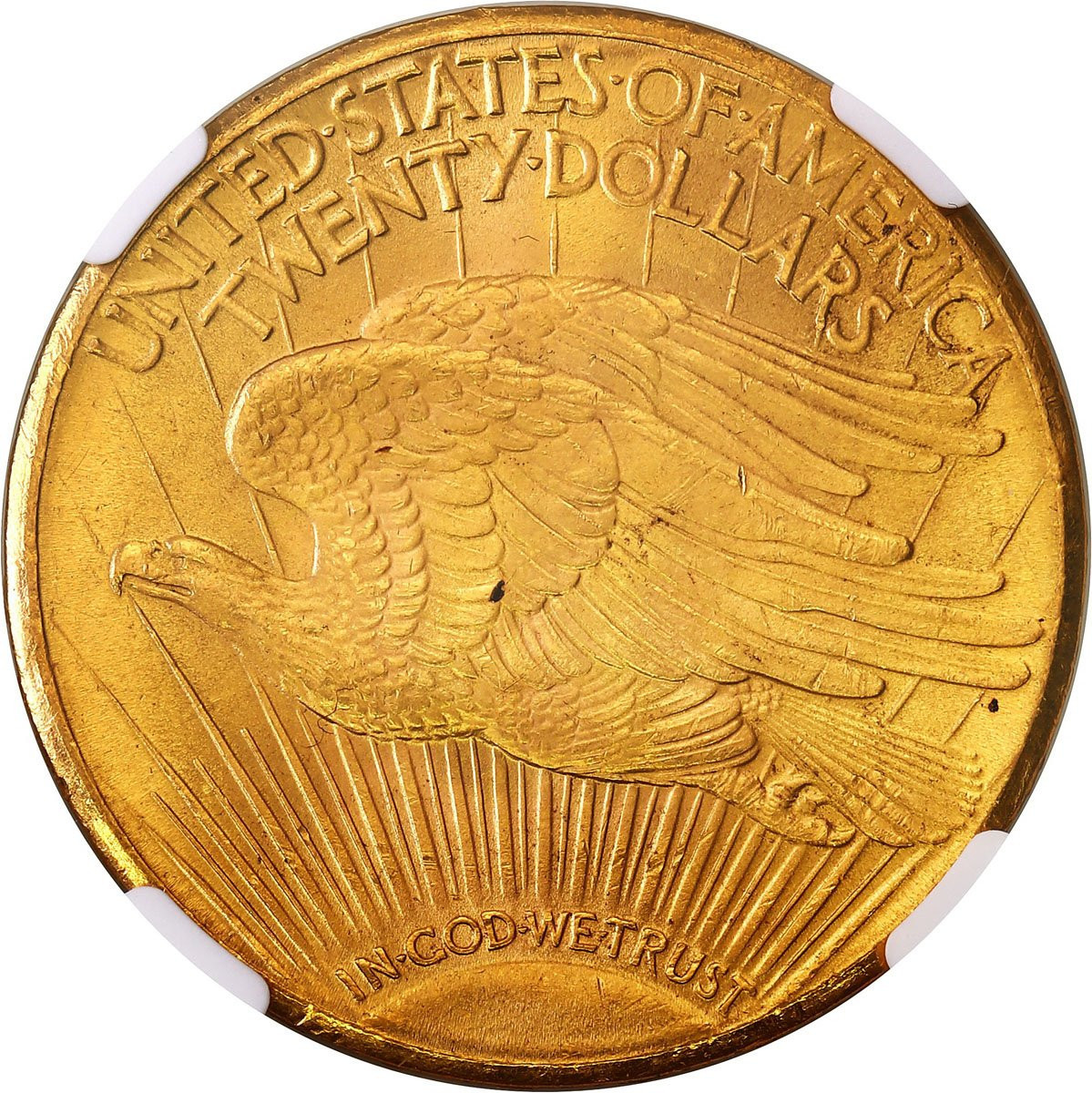 USA. 20 $ dolarów 1927 Filadelfia St. Gaudens NGC MS63